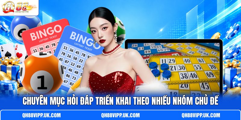 Chuyên mục hỏi đáp triển khai theo nhiều nhóm chủ đề Chuyên mục hỏi đáp triển khai theo nhiều nhóm chủ đề