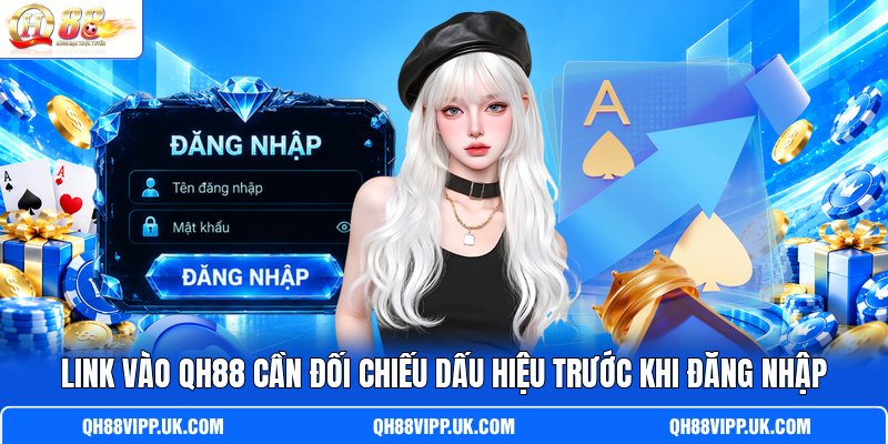 Link vào QH88 cần đối chiếu dấu hiệu trước khi đăng nhập Link vào QH88 cần đối chiếu dấu hiệu trước khi đăng nhập